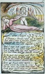 Der Engel, Platte 47 (Bentley 41) aus Songs of Innocence and of Experience (Bentley Copy L) 1789-94